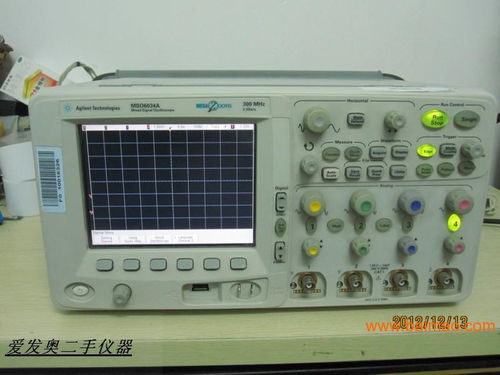MS06034A安捷倫示波器 二手銷售與租賃市場全解析